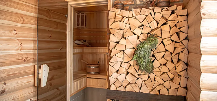 Broken Basswood Sauna Repair Services in Gravenhurst, Ontario