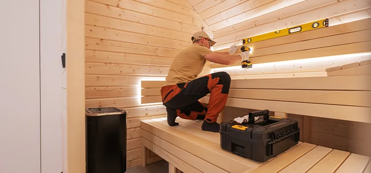 Commercial Sauna Installation in Gravenhurst, ON