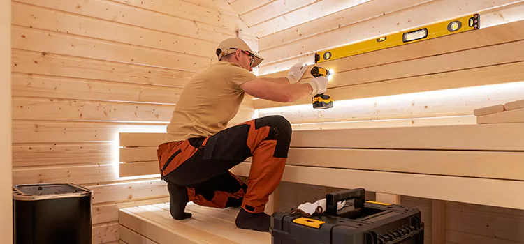 Residential Sauna Assembly And Installation in Gravenhurst, Ontario