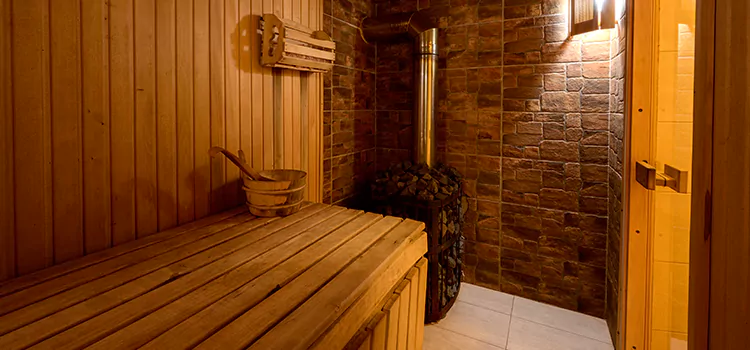 Traditional Sauna Cabin Conversion in Gravenhurst, Ontario