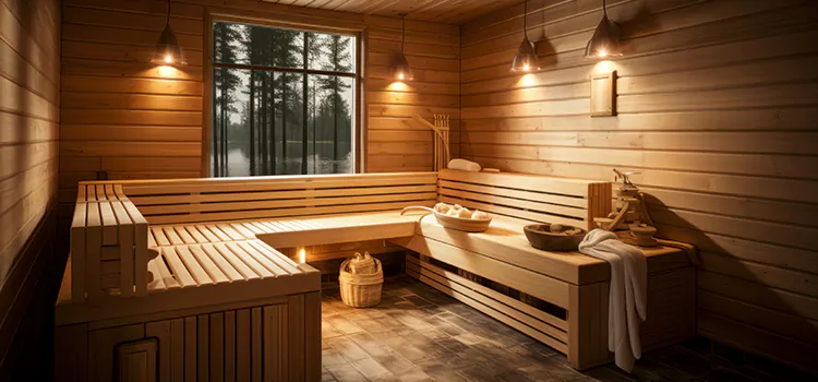 Traditional Sauna Design in Gravenhurst, ON
