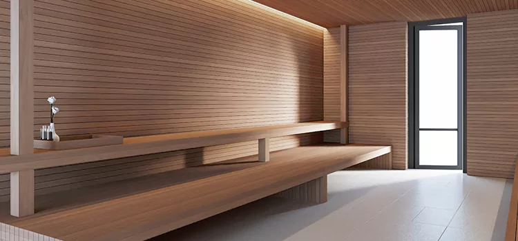 Spruce Wood Sauna Maintenance in Gravenhurst, ON