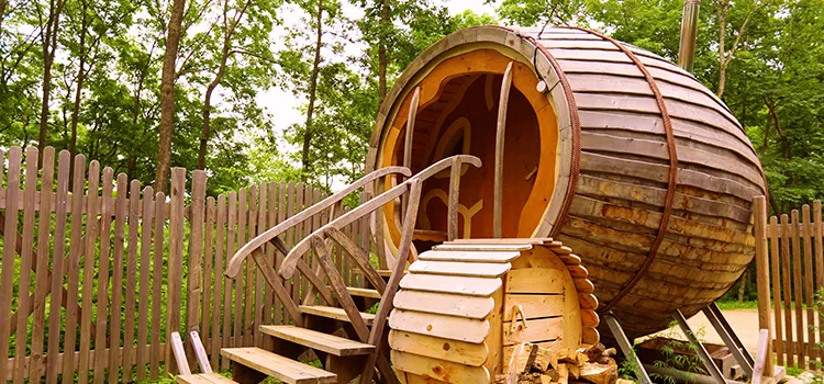 360° Panoramic Bubble Window Sauna Installation Services in Gravenhurst, Ontario
