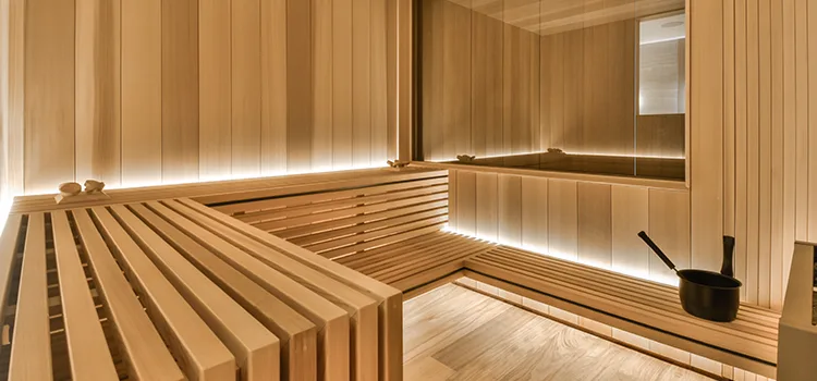 Cedar Wood Sauna Customization in Gravenhurst, ON
