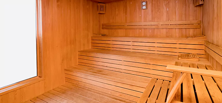Custom Hemlock Wood Sauna Construction in Gravenhurst, Ontario