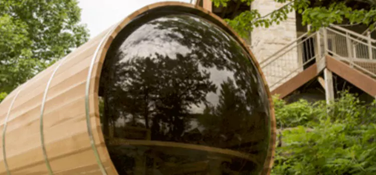6 Person Panoramic View Sauna Maintenance and Installation in Gravenhurst, ON