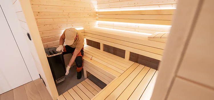 Traditional Sauna Assembly And Installation in Gravenhurst, Ontario