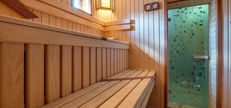 Sauna Door Handle Screw Replacement in Gravenhurst, Ontario