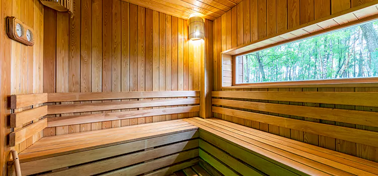 Modern Sauna For Homes in Gravenhurst, Ontario