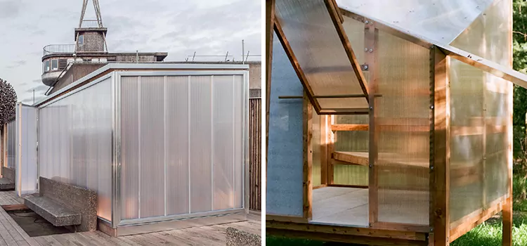 Transparent Wall Sauna in Gravenhurst, ON