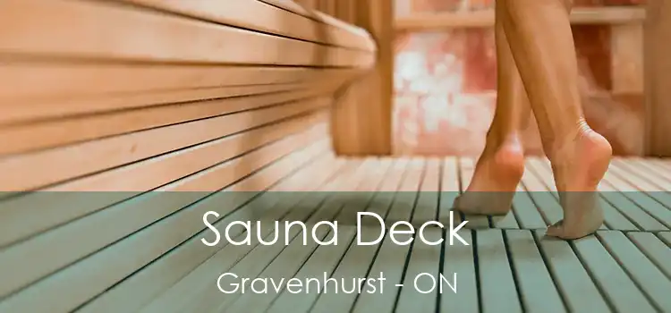  Sauna Deck Gravenhurst - ON
