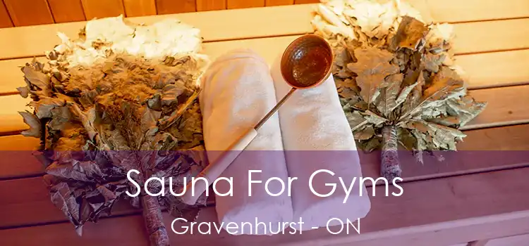  Sauna For Gyms Gravenhurst - ON