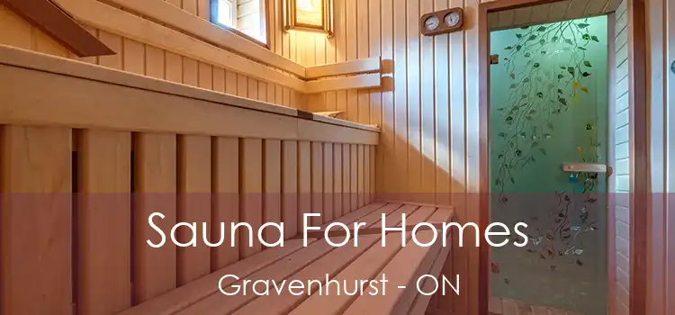 Sauna For Homes Gravenhurst - ON