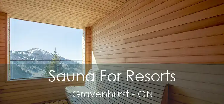  Sauna For Resorts Gravenhurst - ON